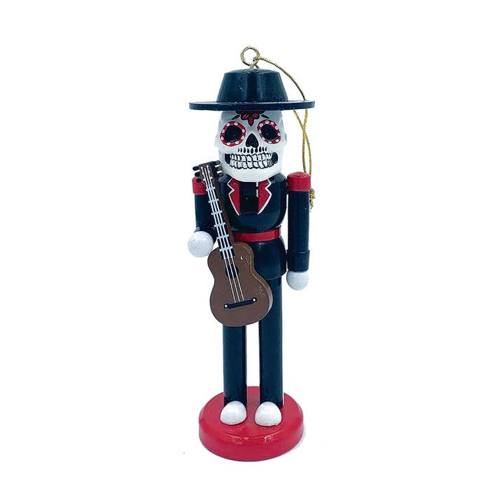 6" Day of the Dead Ornament for wholesale by Santa’s Workshop Inc.