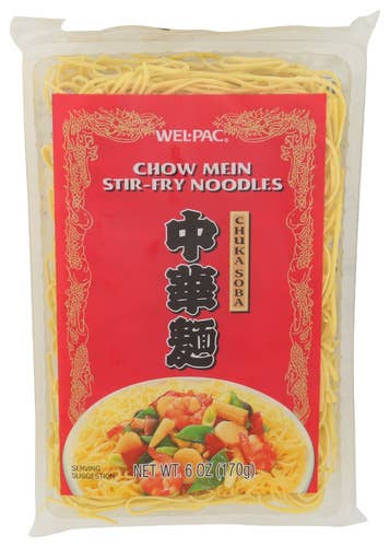 KeHE Distributors, LLC - Wholesale Ramen - Wel Pac Chow Mein Stir-Fry Noodles, 6 oz