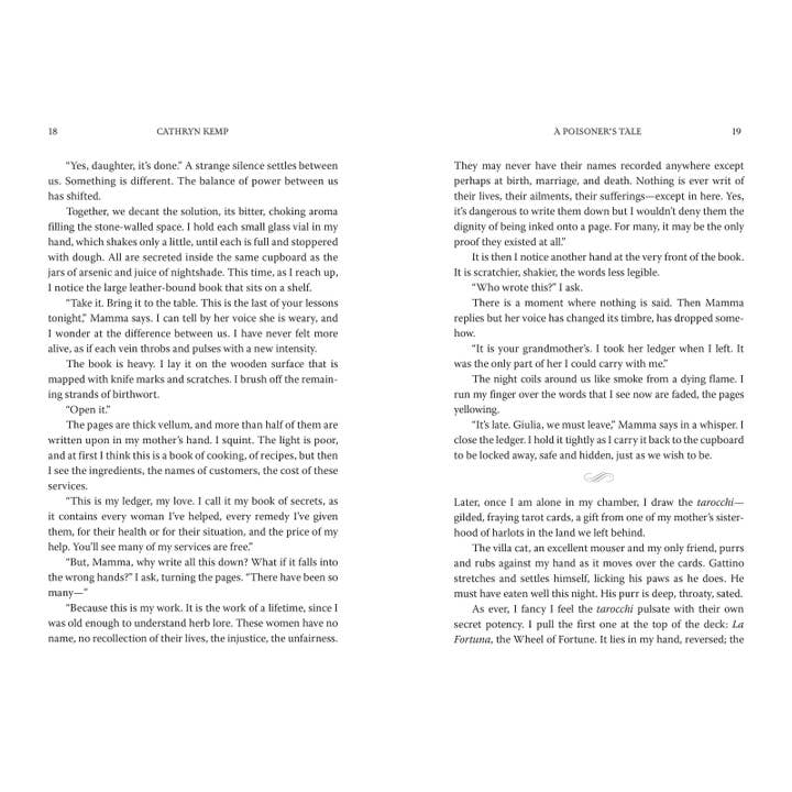 Hachette Book Group - Wholesale Historical Fiction - A Poisoner's Tale by Cathryn Kemp7