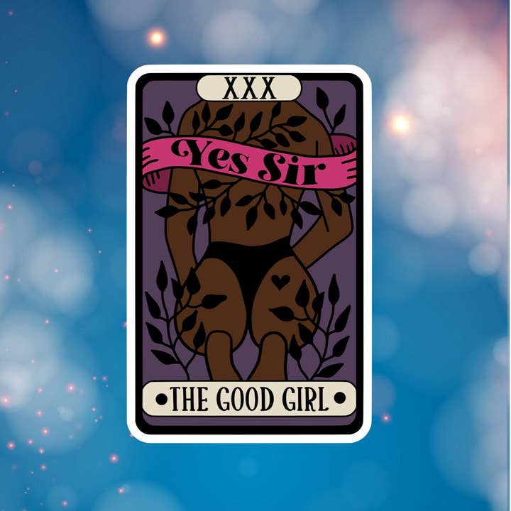 Fables and Fae - Wholesale Sticker - The Good Girl Tarot Card *choices* Sticker