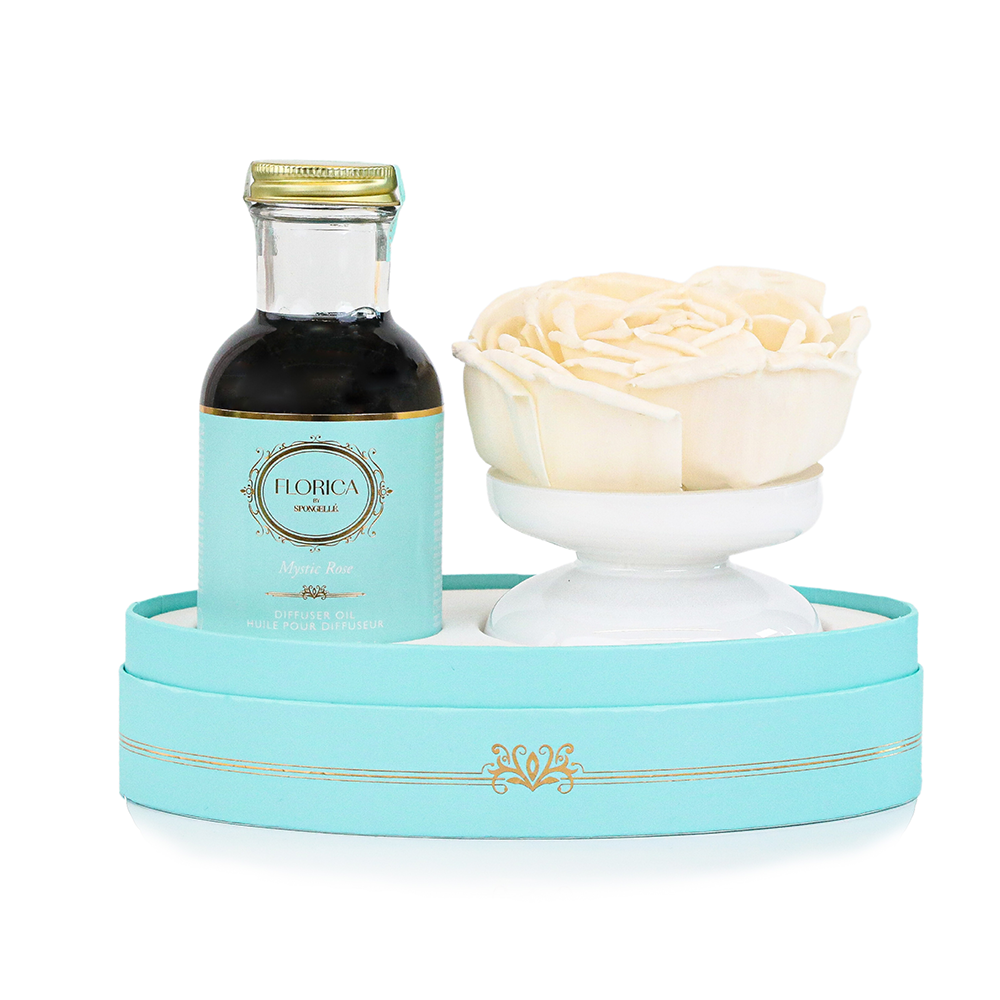 Spongellé | Easter Gifts | Mother's Day 2026 | Spring Gifts - Wholesale Reed Diffuser - Mystic Rose Florica Floret Diffuser3