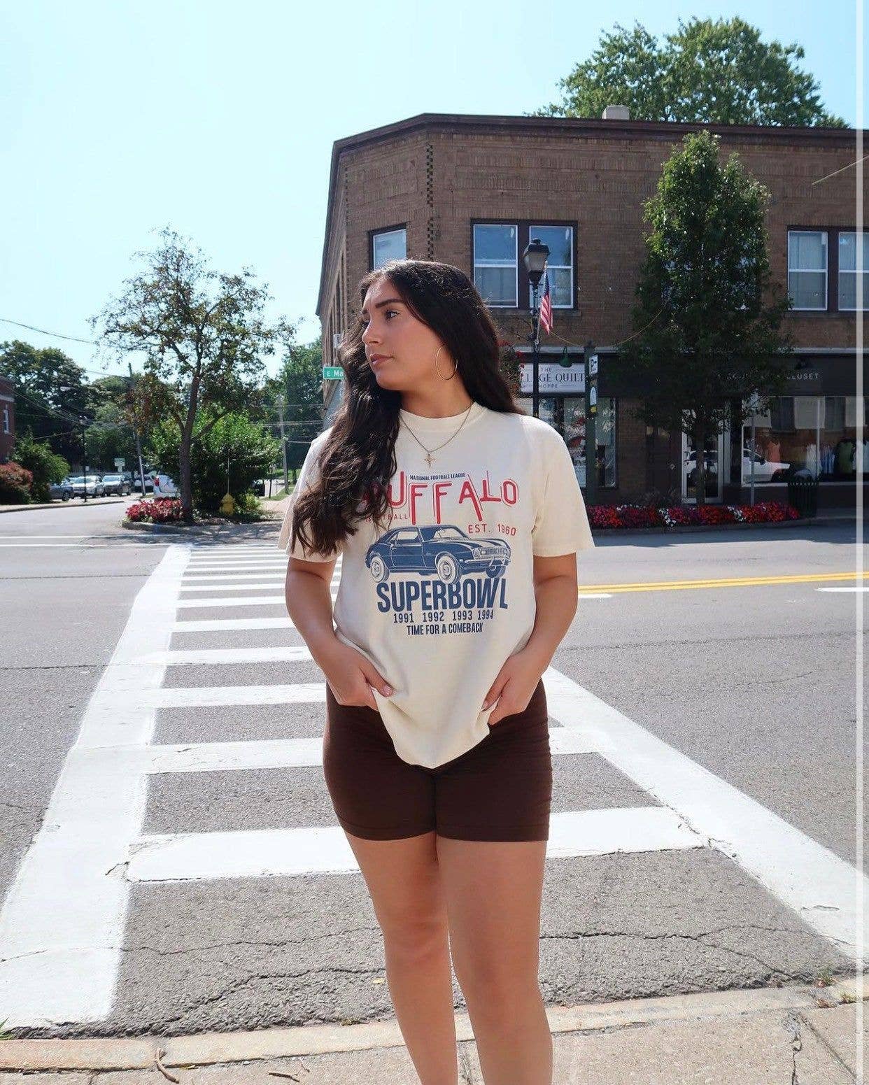 TheKingShirt - Wholesale Graphic Sweatshirt - Women's - Vintage Buffalo Bills Mafia Football Josh Allen Retro Shirt2