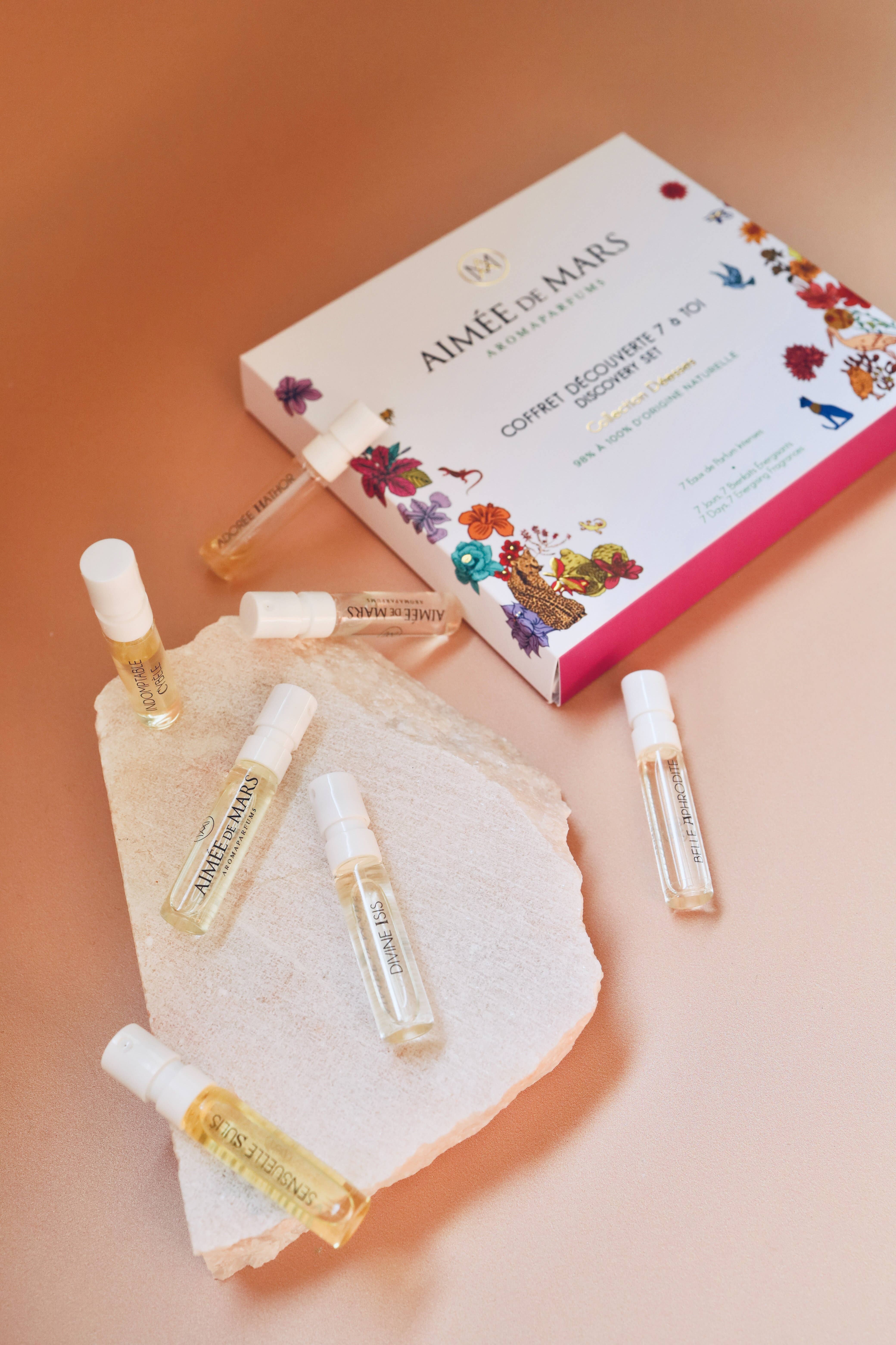 AIMEE DE MARS - Wholesale Perfume Gift Set - 7 à toi Coffret Découverte Parfum Naturel Déesse3