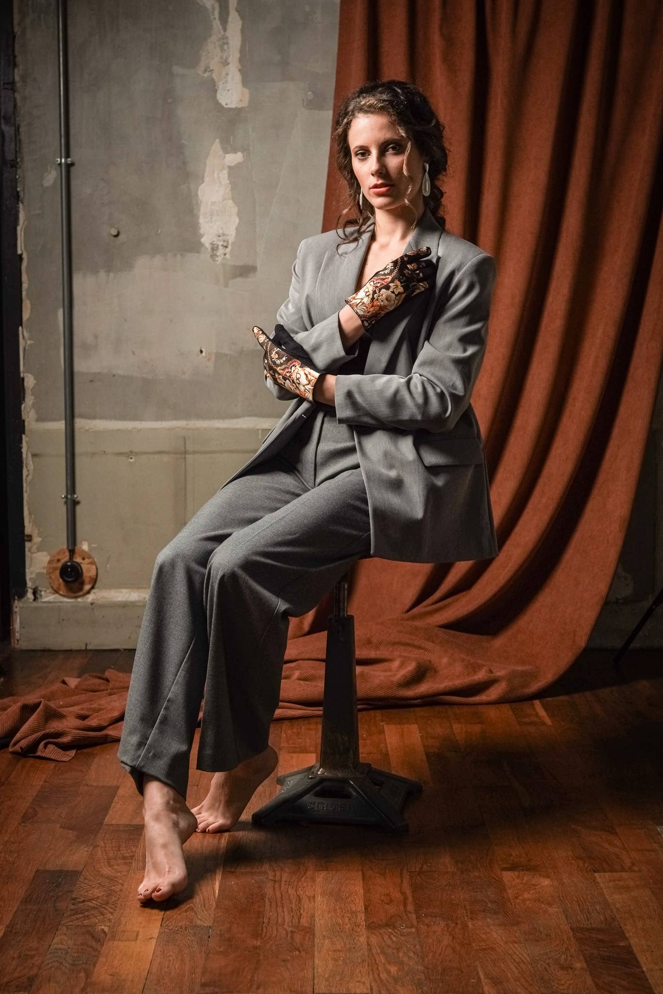 FST le french studio - Wholesale Gloves - Women's - Women's wool gloves ETOFFE2