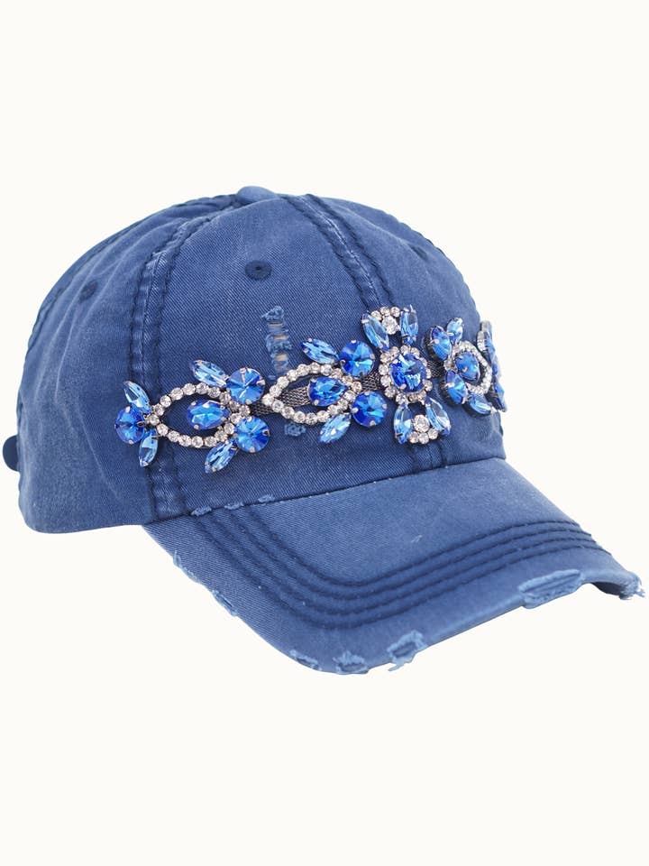 Bejeweled Bling Glitz Distressed Cap, Adjustable and other Purchase Wholesale glitz. Free Returns & Net 60 Terms on Faire trending on Faire.