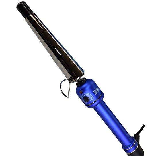 iTech361 - Wholesale Curling Iron/Wand - 1 1/4" TITANIUM TAPERED CURLING IRON- BLUE RADIANT- HOT SHOT