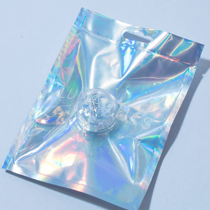 Lunautics - Vendita all'ingrosso Glitter/Illuminante corpo - Glitter grossi farfalla viola e blu - Mariah3