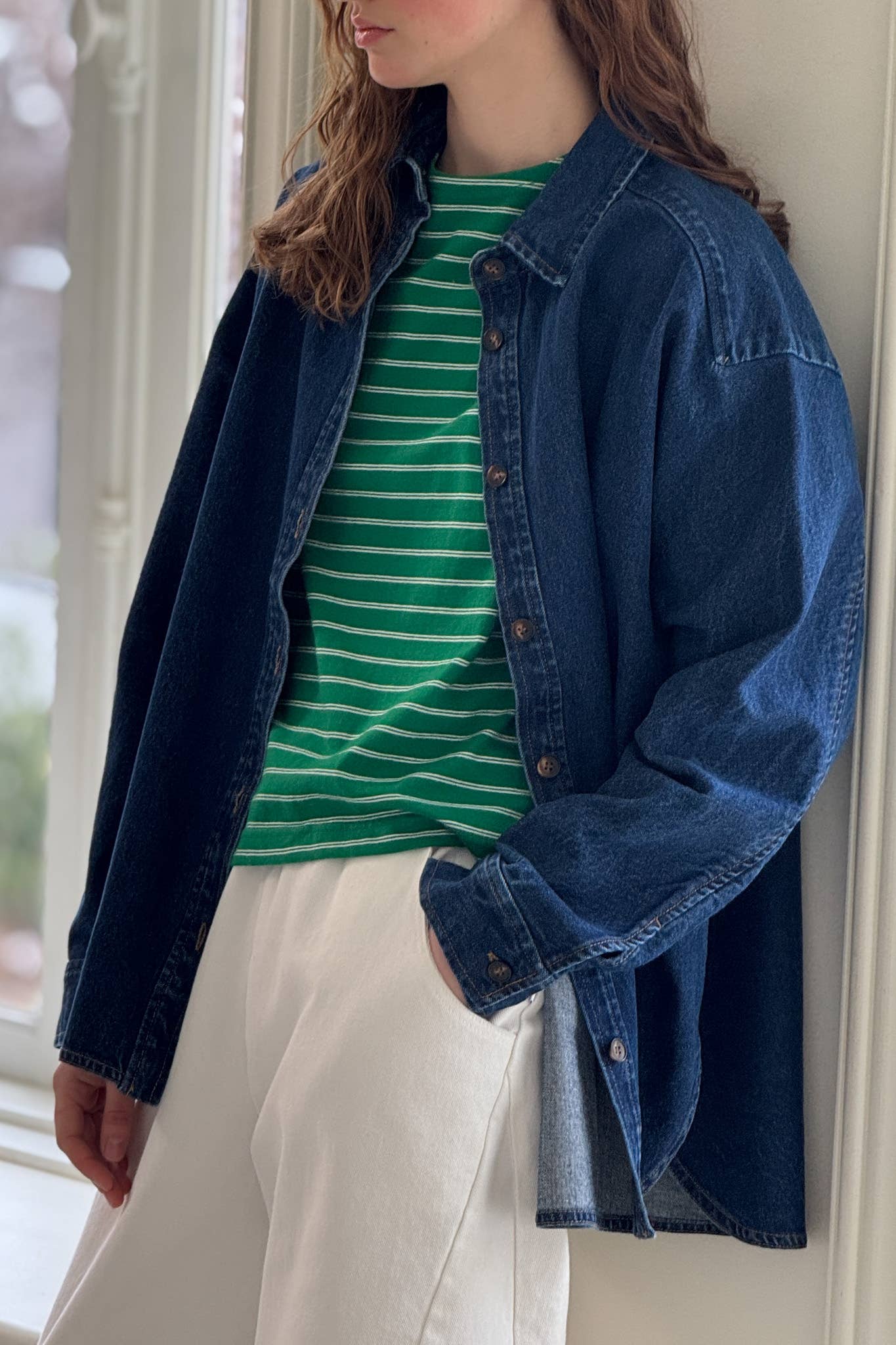 Le Bon Shoppe - Wholesale Overhemd met knopen - Dames - Owen Shirt (2XS/S - 2M/L)6