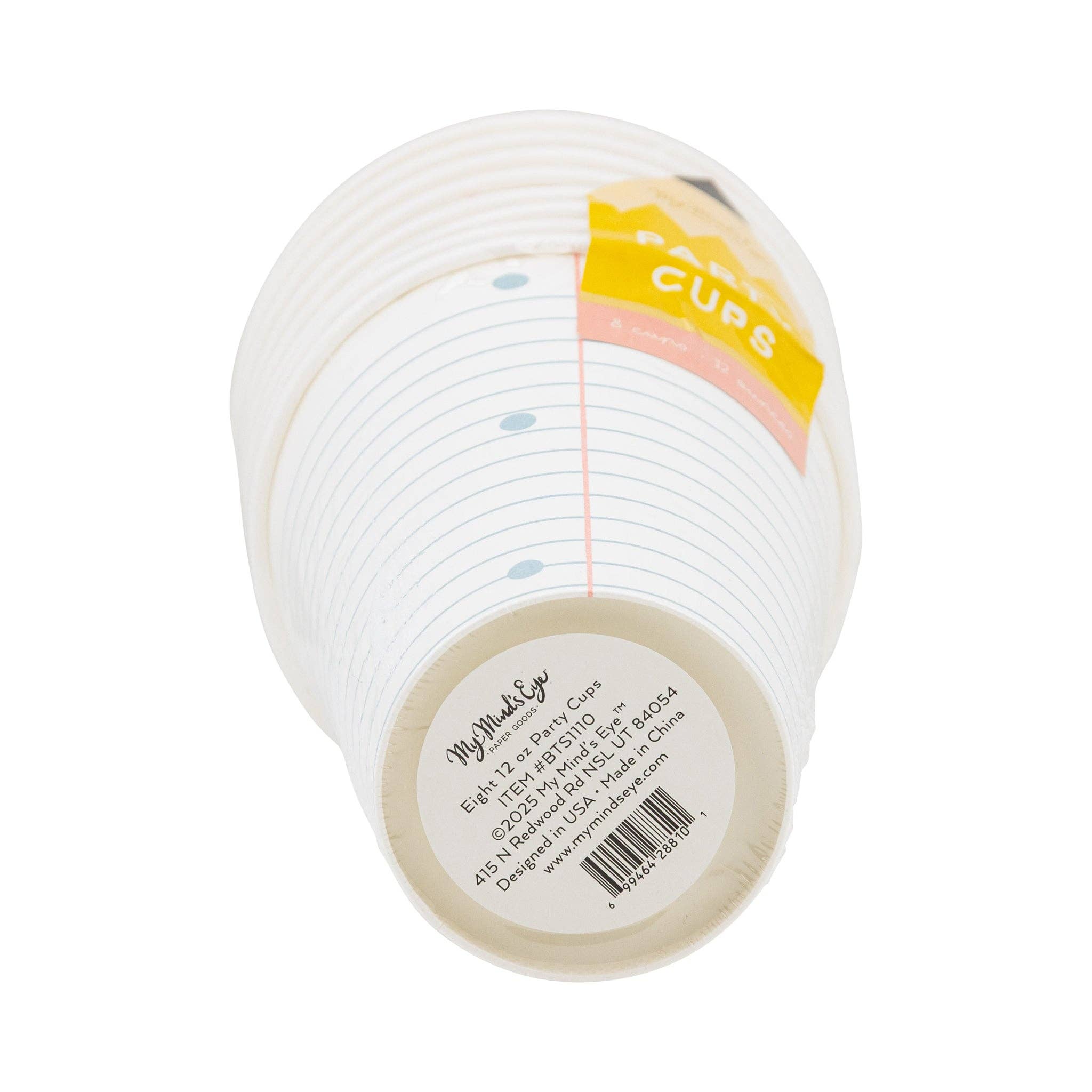 My Mind’s Eye - Wholesale Disposable Cup - BTS1110 - Paper Design Paper Cup - 8 count3