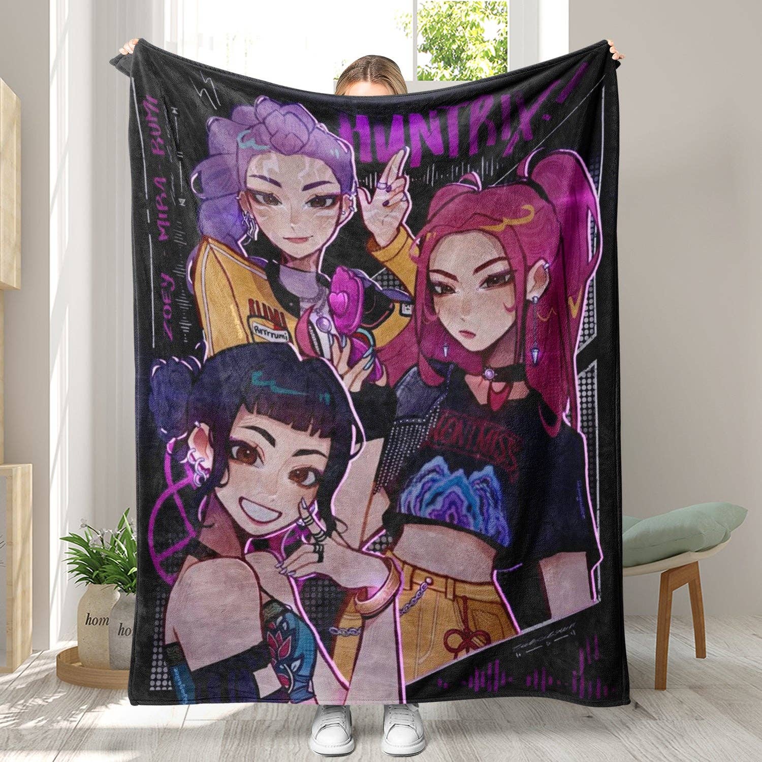 Wholesale KDH K-pop inspired Throw Blanket soft flannel Blanket