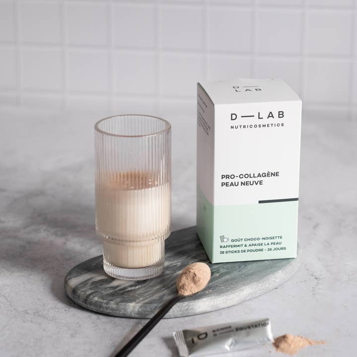 Pro-Collagen Ny Hud Choklad-Hasselnöt - 28 pinnar för wholesale av D-LAB NUTRICOSMETICS