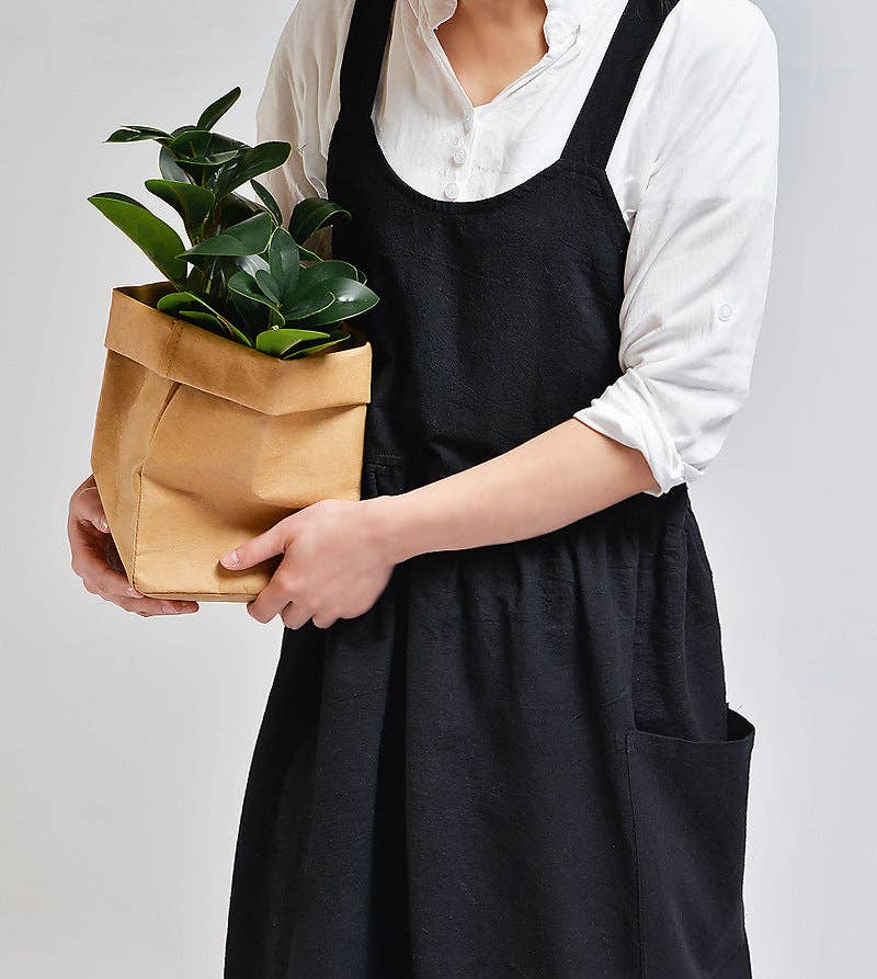 Gohobi （We cover U.S. import duties） - Wholesale Apron - Gohobi Korean Cotton-Linen Artisan Apron8