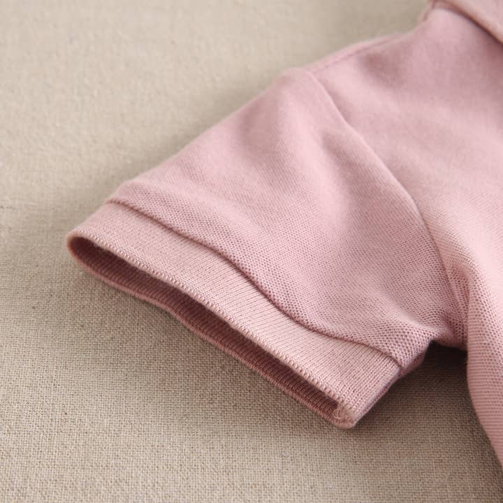 Dadati - Wholesale T-Shirt - Baby - Dusty pink baby boy's polo3