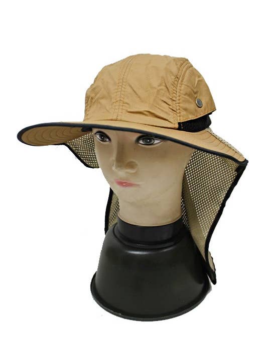 Chapeau de travail d'extérieur avec couverture du cou pour la vente par Cap Zone