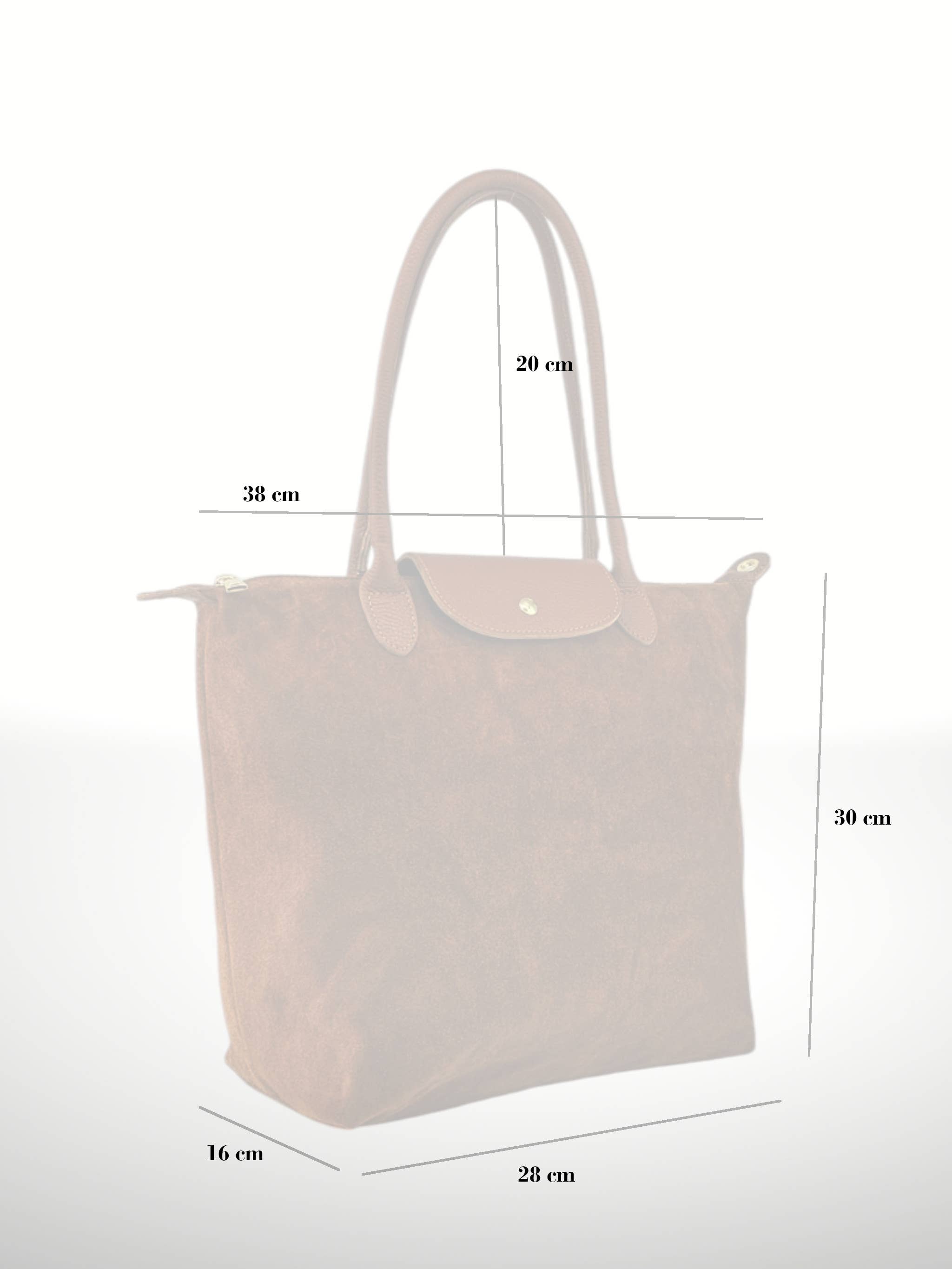 ITALIAN'S LEATHER - Wholesale Top Handle Bag - Women's - Carla Suede Leather Bag ²⁵14
