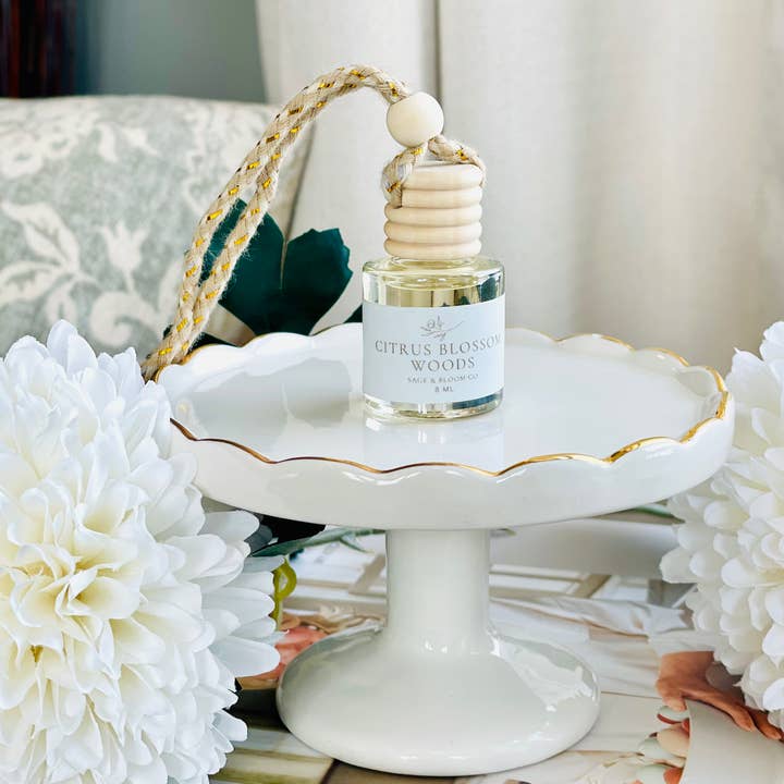 Citrus Blossom Woods Car Diffuser for wholesale by Sage and Bloom Co