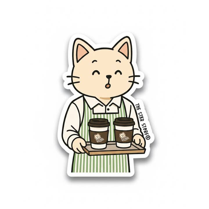 Autocollants Texturés Brewster Korokoro Poko Café pour la vente par the stkr store