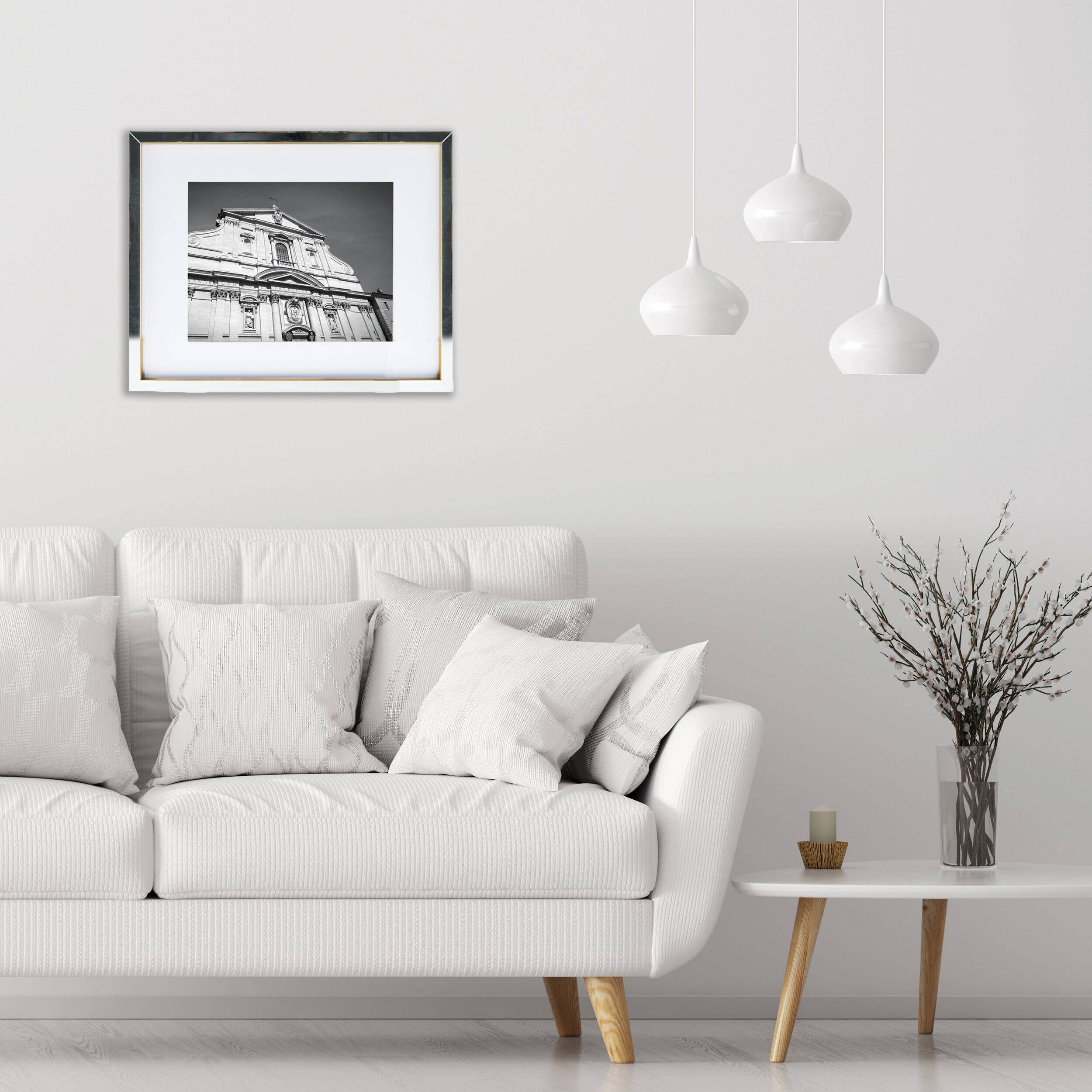 Assorted Mikasa 17x21in Gold Mirrored Frame 16x20 Matted 11x14 for wholesale on Faire