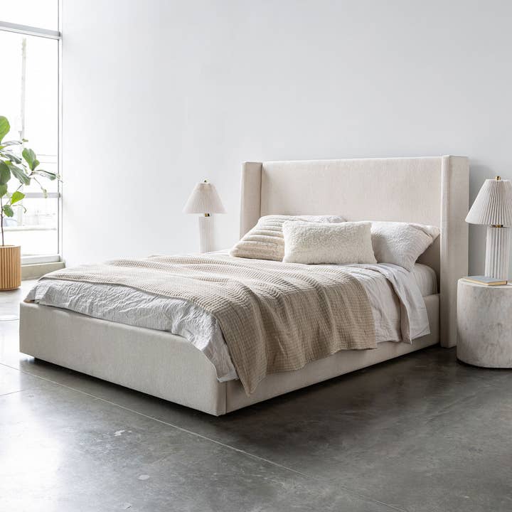 Style In Form - Wholesale Bed - Lourdes King Storage Drawer Bed - Cream8