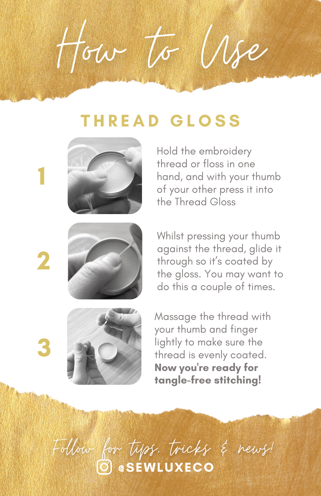 Sew Luxe Co – wholesale Embroidery/cross-stitch supplies – Candy Floss Scented Thread Gloss3