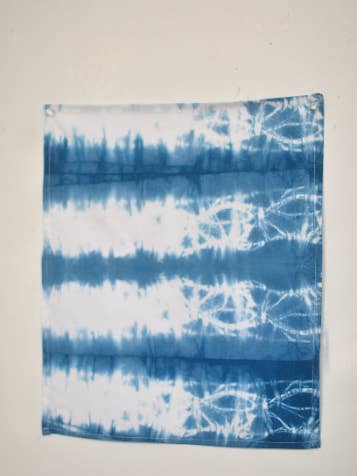 Indigo-Dyed Bandana for wholesale by Aaron Sanders Head Studio