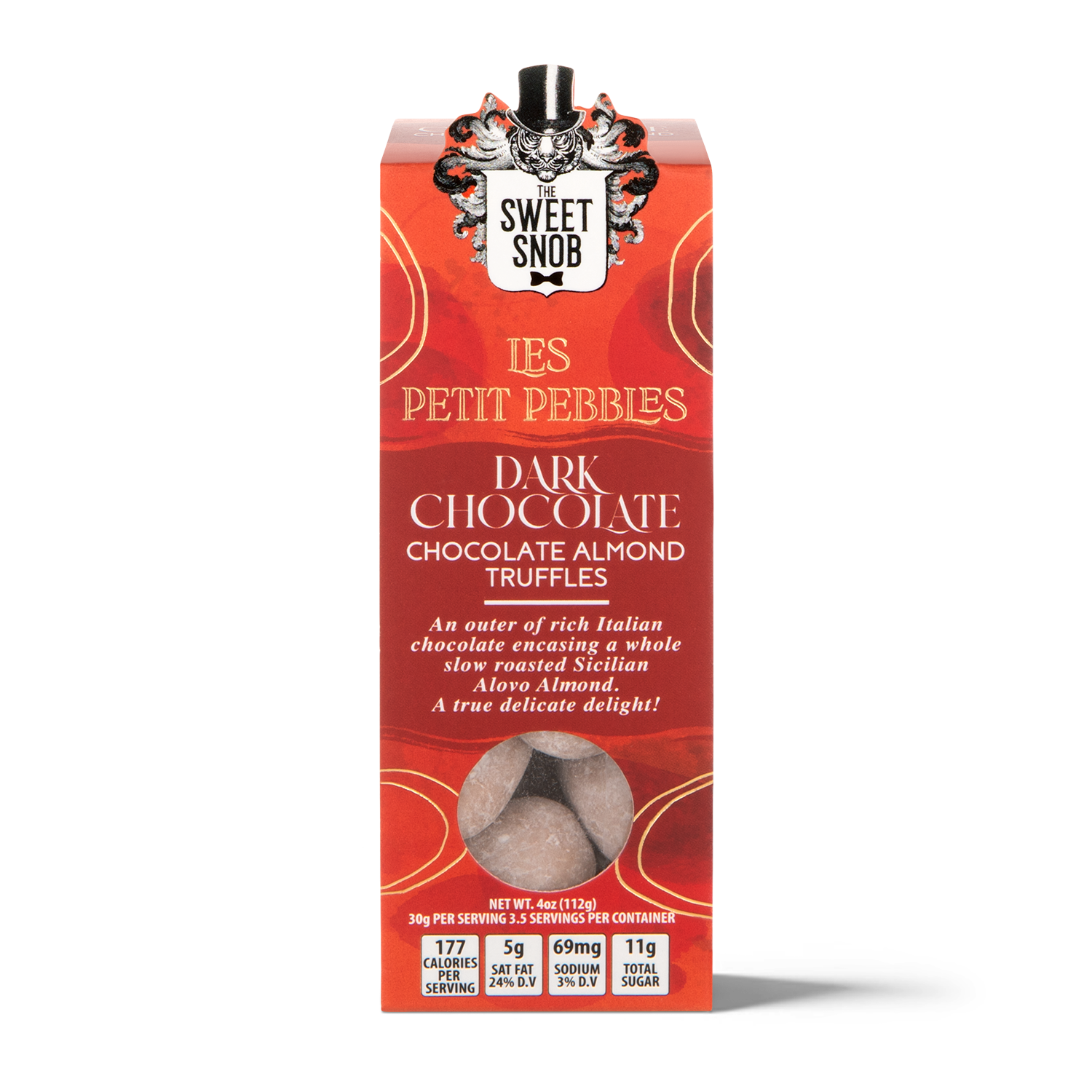 Sweet Snob - Wholesale Chocolate Covered Sweets - Les Petit Pebbles - Dark Chocolate1