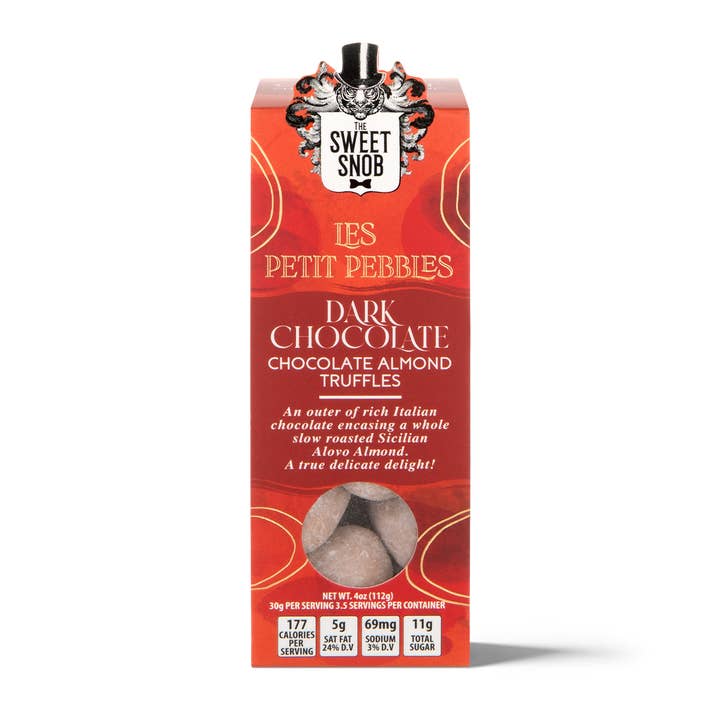 Sweet Snob - Wholesale Chocolate Covered Sweets - Les Petit Pebbles - Dark Chocolate1
