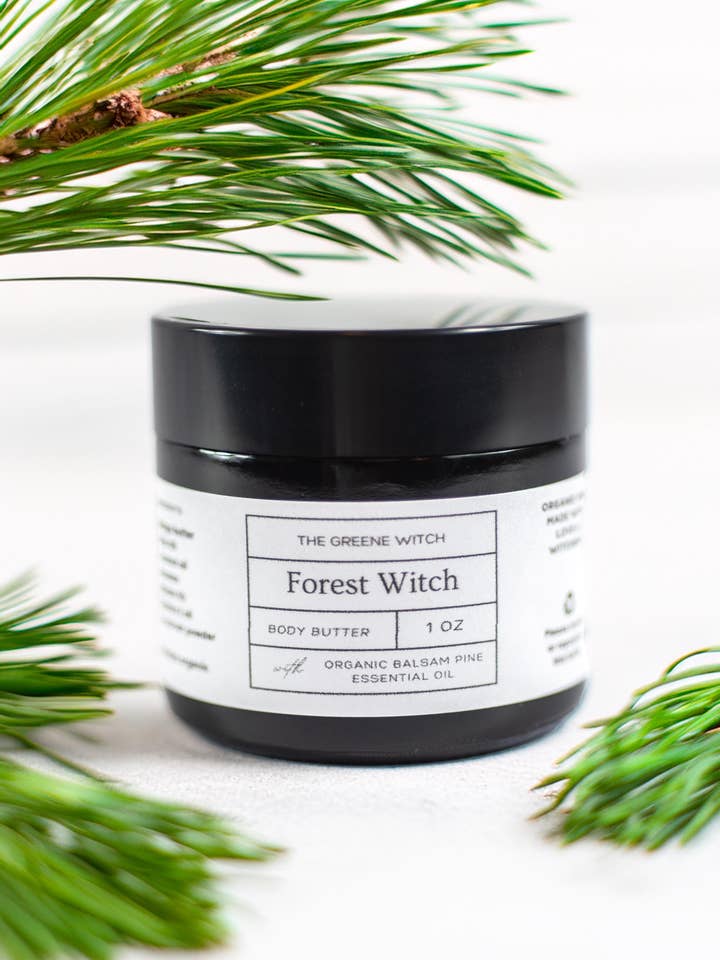 Beurre Corporel au Baume de Sorcière de la Forêt pour la vente par The Greene Witch