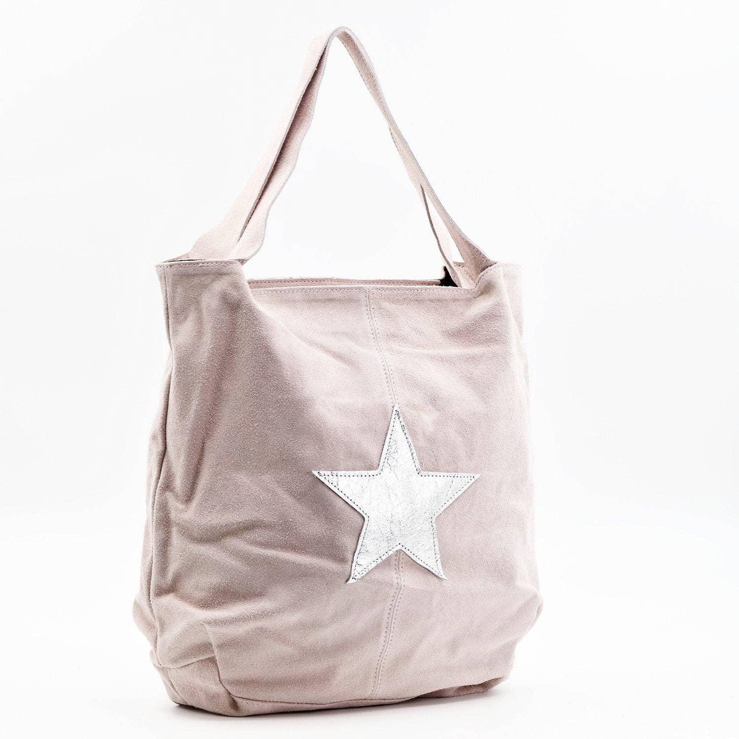 Tempest Designs – wholesale Tote bag – Women's – Metallic star suede bag0