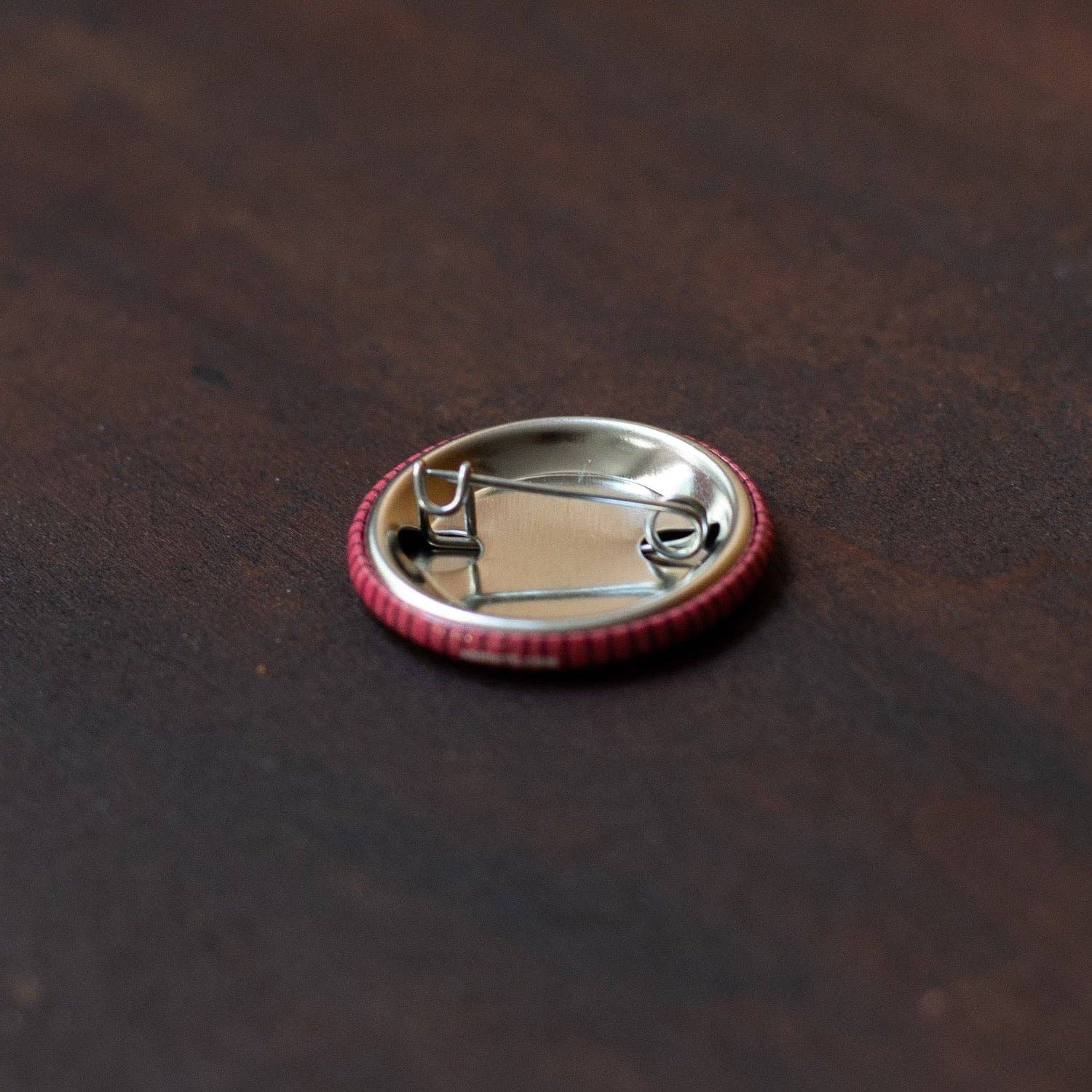 Camp Stitchwood - Wholesale Lapel Pin/Button - Crochet Crafter Crocheting Merit Badge3