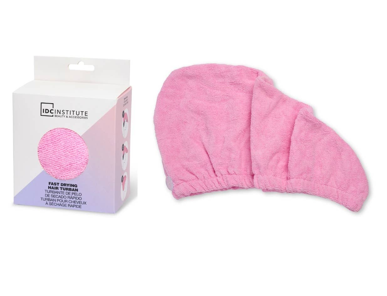 Aquarius Cosmetic SLU – Großhandel Handtuchturban/Wickelhandtuch – Idc Institute Turbo-Haarturban für schnelles Trocknen0