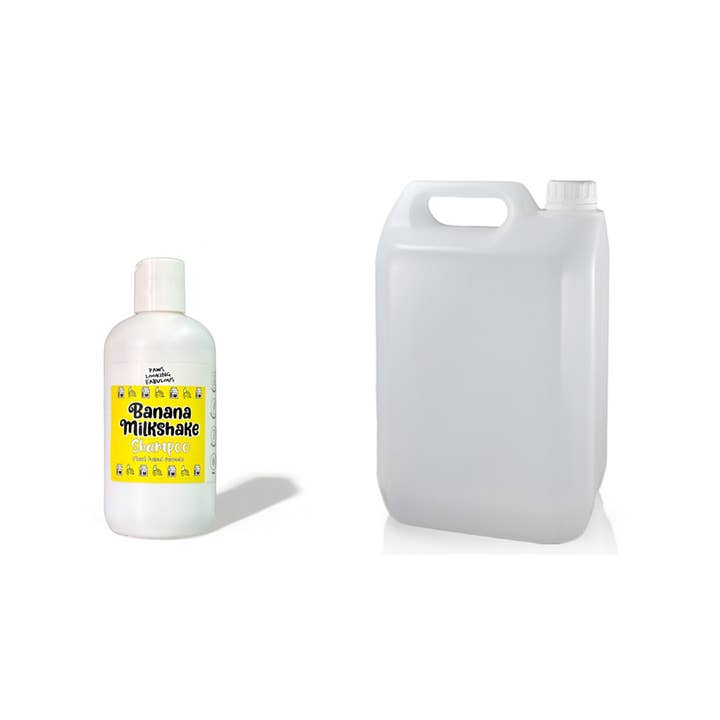 Banana Milkshake Natural Dog Shampoo & Conditioner - 5L Size for wholesale by Paws Looking Fabulous