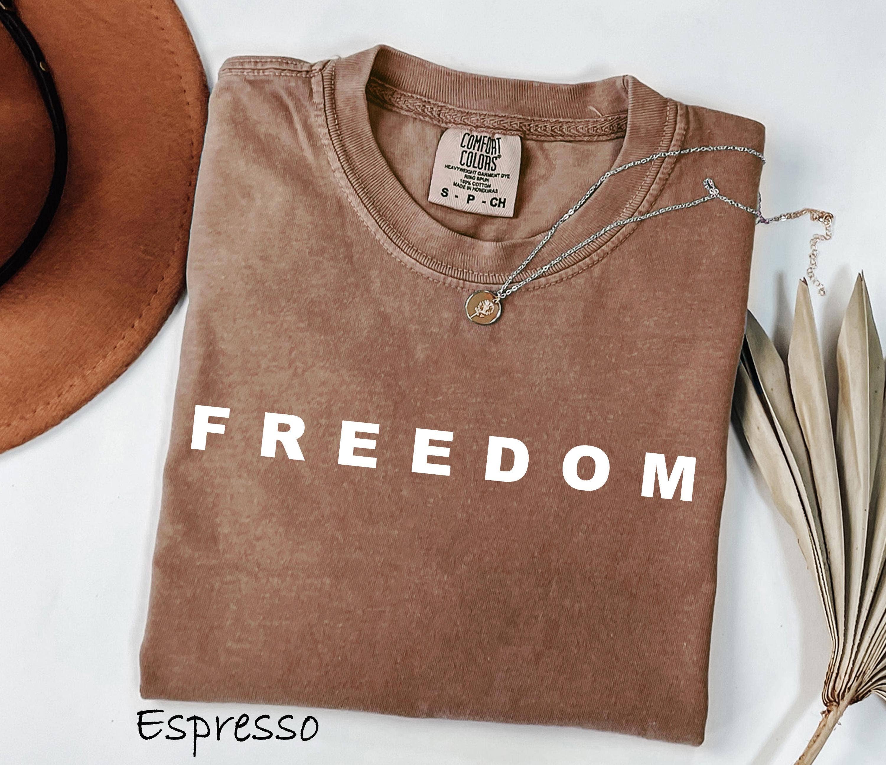 Glaime - Wholesale T-Shirt (Graphic) - Women's - Comfort Colors Charlie Kirk Freedom Shirt, Justice for Kirk 5