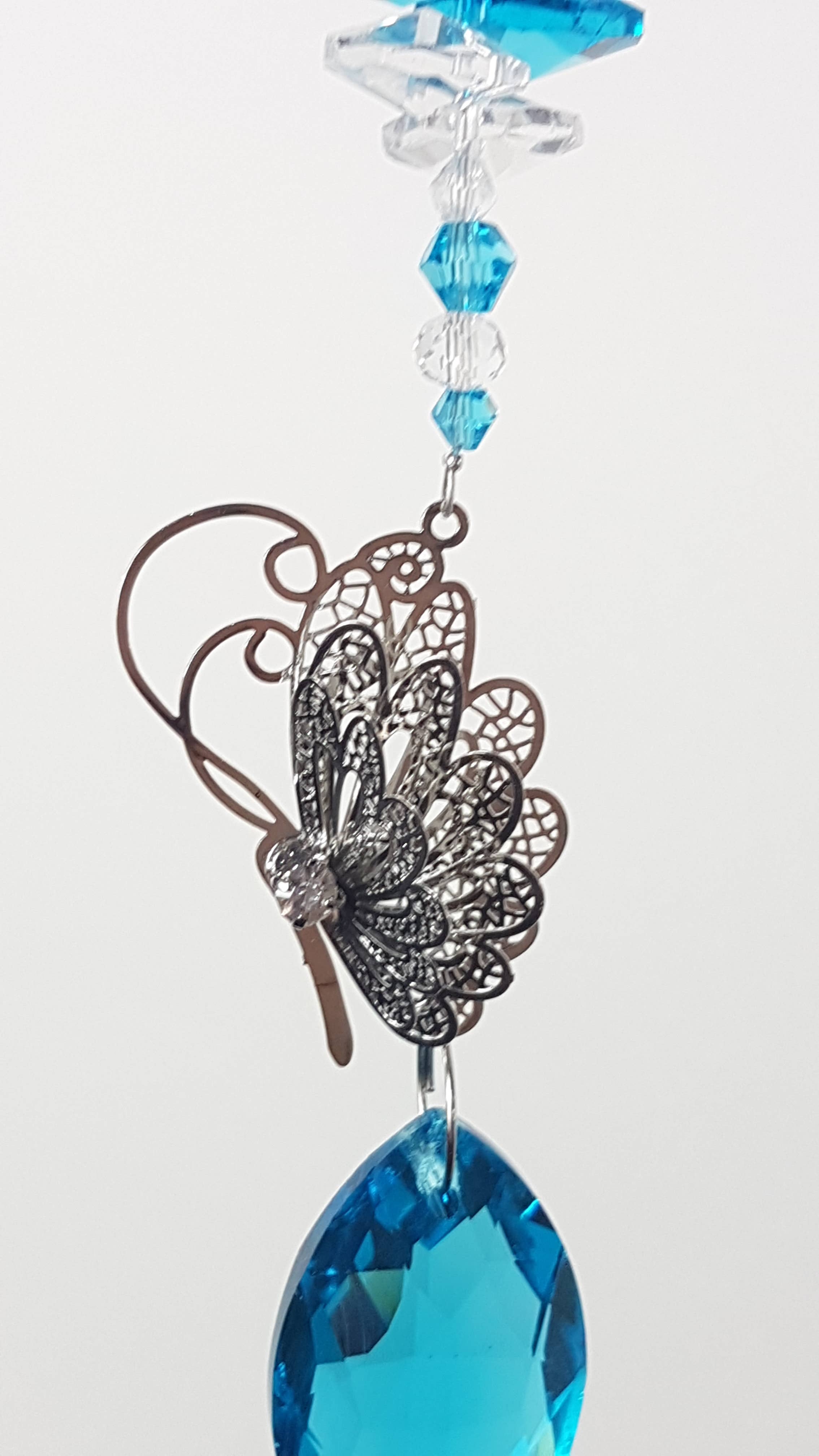 Gifts N Crystals – wholesale Suncatcher – Butterfly Suncatchers- filigree BFSC-F26