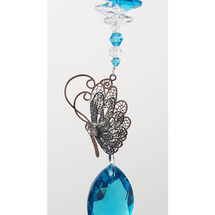 Gifts N Crystals – wholesale Suncatcher – Butterfly Suncatchers- filigree BFSC-F26