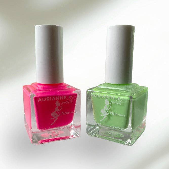 Set regalo ADRIANNE K Neon. Miami Pink & Gaze Atossico Effetto gel. Asciugatura rapida Vegano per la vendita all'ingrosso da parte di ADRIANNE K Clean Beauty