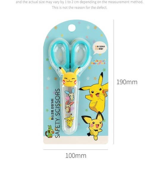 K-Wonderland - Wholesale Scissors - Pokemon Mascot Scissors with Safety Cover Cap6