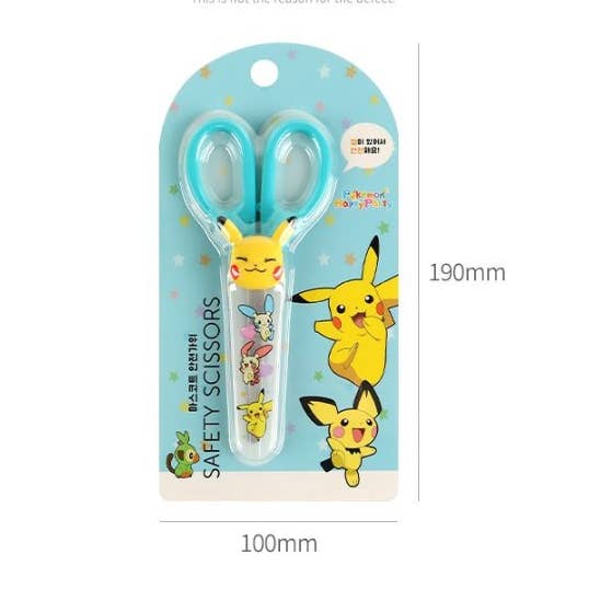 K-Wonderland - Wholesale Scissors - Pokemon Mascot Scissors with Safety Cover Cap6