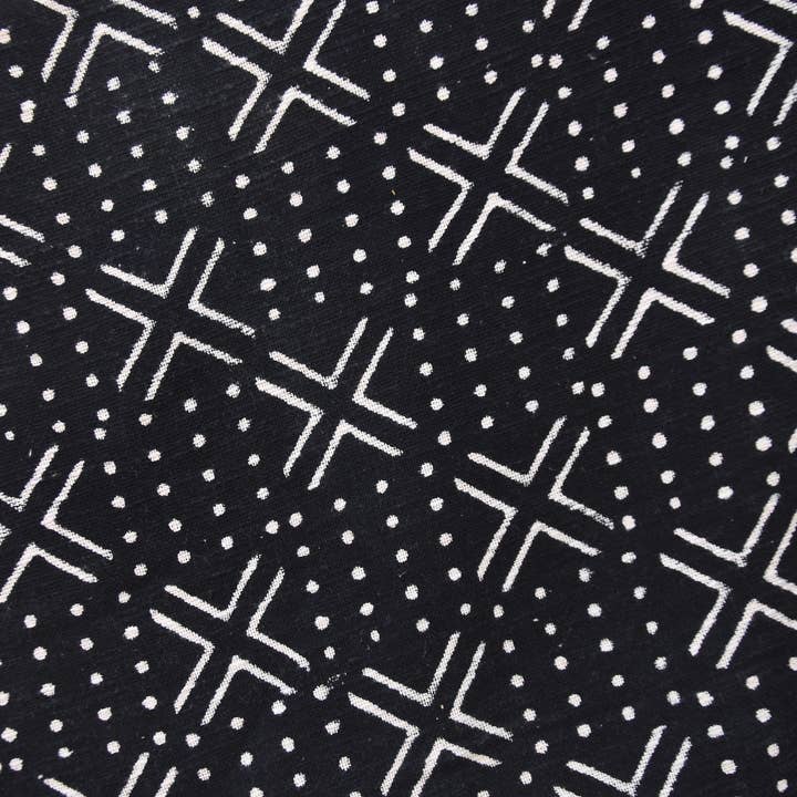 Fabdivine - Wholesale Throw Blanket - Modern Bohemian Natural Mud Cloth Throw Blanket4