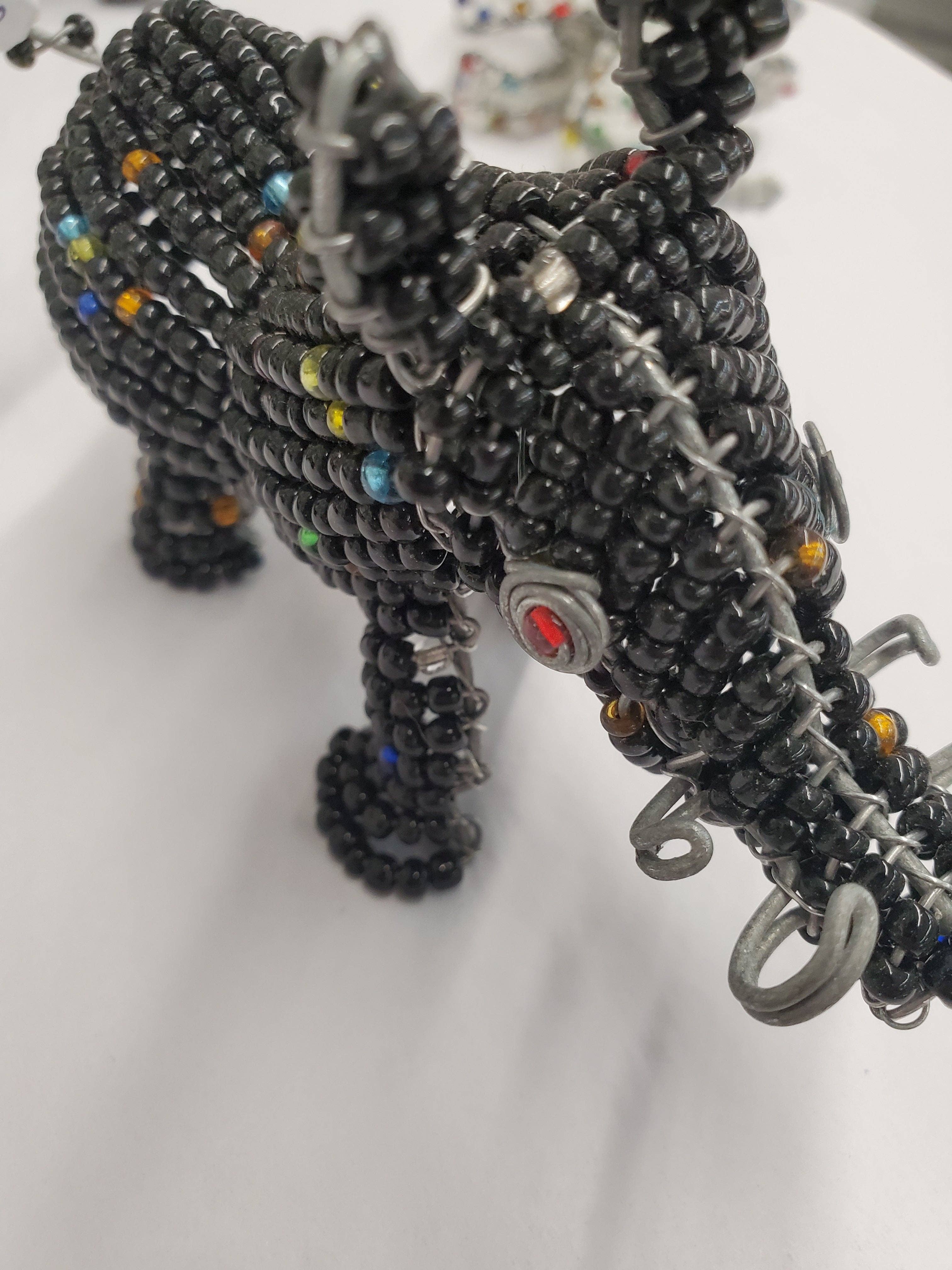 Wanderlust Global - Wholesale Decorative Figurine - Small Beaded Safari Animals9