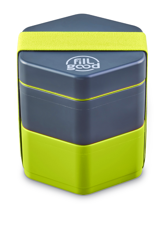 Squiz & Fillgood - Vente Sac/boîte repas - Grande Boite à déjeuner 'Bento' - Fillgood - Made in France5