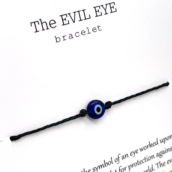 Parsley & Pepper - Wholesale Charm/Dangle Bracelet - MINI - NAZAR, lucky charm Minimalist Talisman Evil Eye