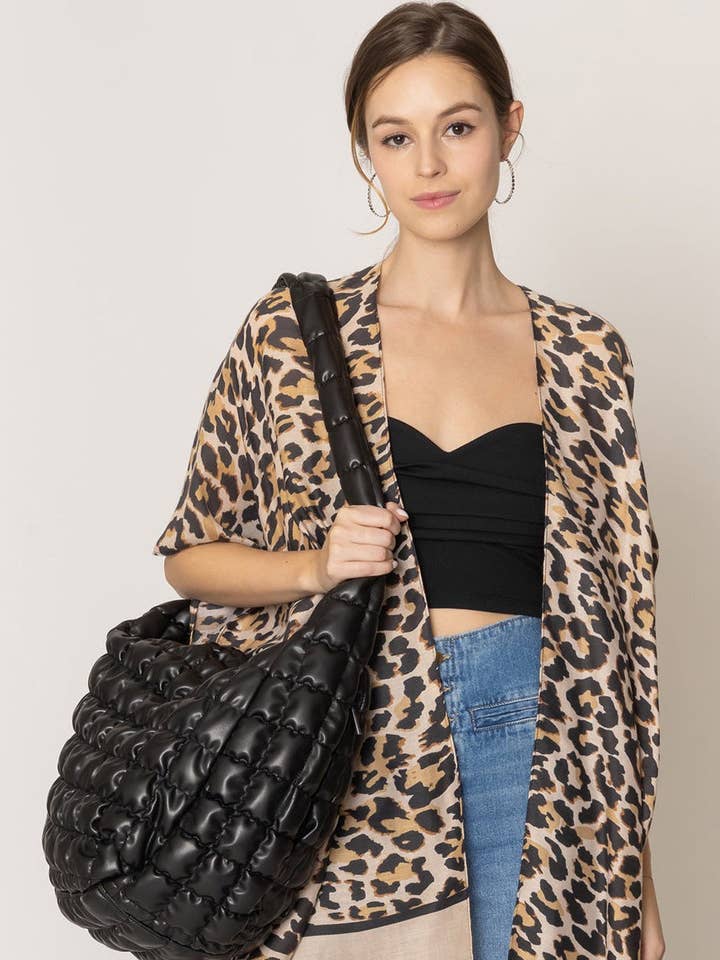 Grote gewatteerde PU-tas voor wholesale door Do Everything In Love®