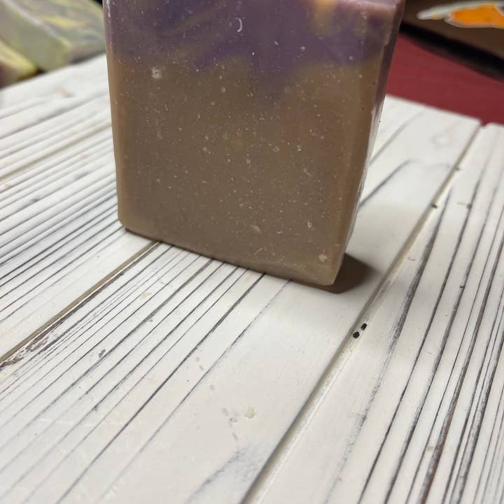 Vanilla Lavender Cold Process Soap for wholesale by Peace Love and Lavender Soap