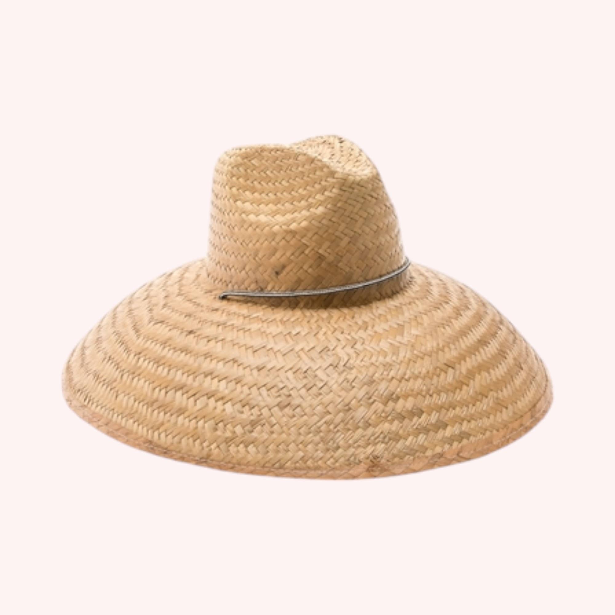 Queens INC - Wholesale Straw Hat - Women's - Oversized Palm Leaf Lifeguard Hat – Maximum Sun Protection 4