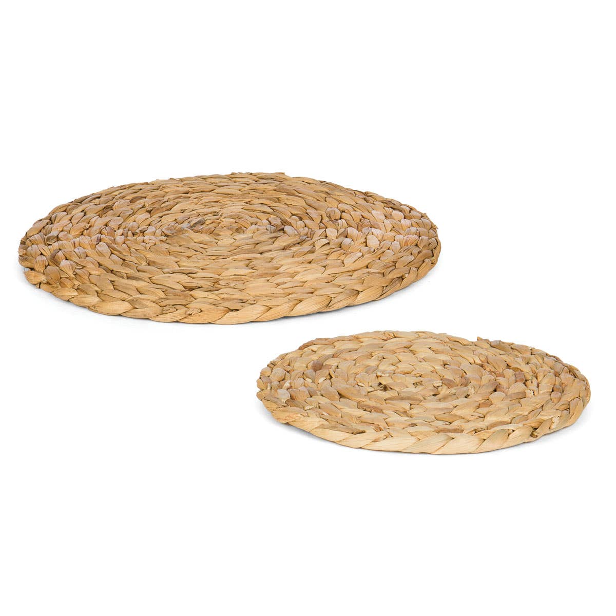 Willow Group - Wholesale Trivet - Round Hyacinth Coil Hot Pad / Trivet / Placemat 11"2