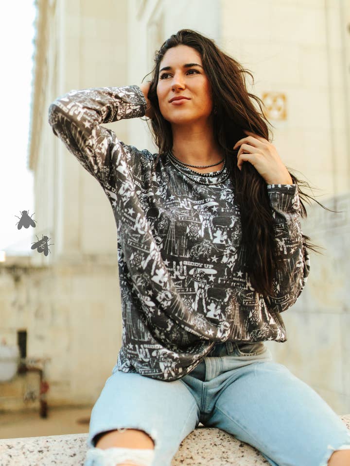 2 Fly Co - Wholesale T-Shirt - Women's - BIG TEX L/S
