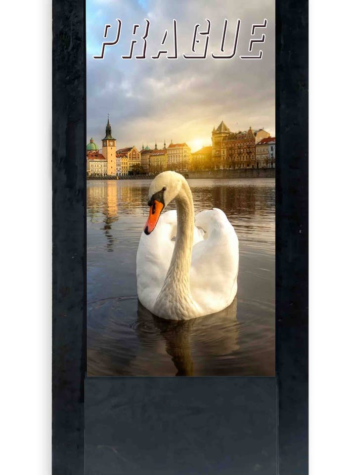 Candeeiro de mesa Preto Praga por atacado de DB GROUP SRL