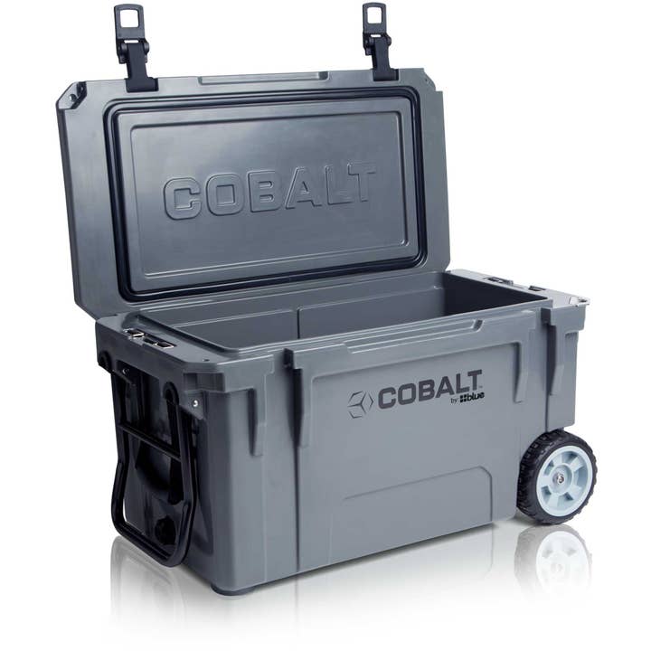 Caddis Sports - Wholesale Cooler/Cooler Bag - Cobalt 55 Quart with Wheels Roto-Molded Super Cooler