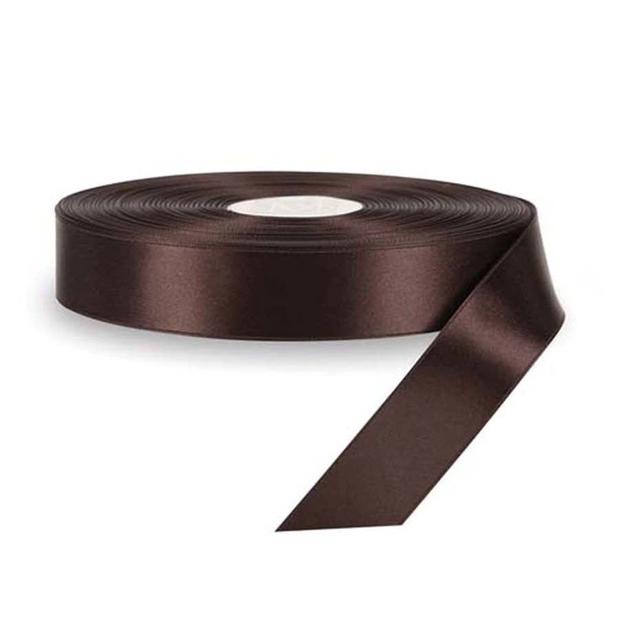 Laribbons 2 inch Wide Double Face Satin Ribbon - 25 Yard (012-Silver)